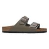 Birkenstock Men Arizona Natural Leather - Concrete Grey